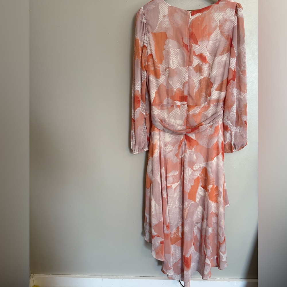 Express Dress 
Pink Button Front Tie Waist - Picture 4 of 11